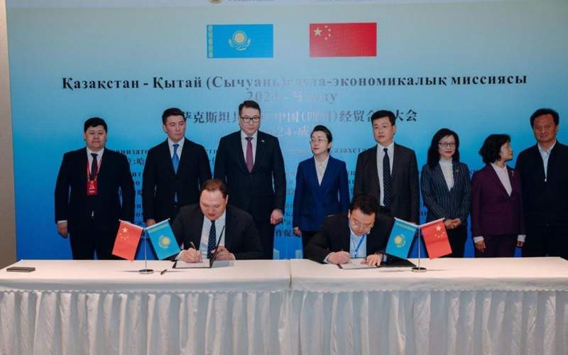 Казахстанские производители договорились о поставках в китайскую провинцию Сычуань Казахстанские производители договорились о поставках в китайскую провинцию Сычуань