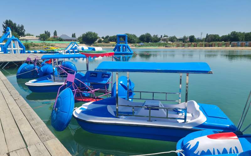 Озеро «Зербулак» в Таразе принимает первых отдыхающих Озеро «Зербулак» в Таразе принимает первых отдыхающих