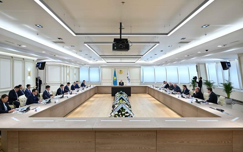 Касым-Жомарт Токаев провел заседание Совета по управлению МФЦА Касым-Жомарт Токаев провел заседание Совета по управлению МФЦА