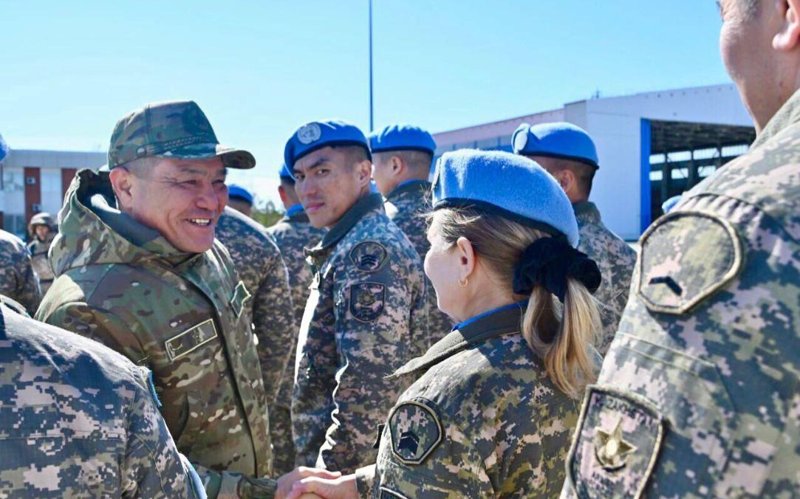 В&nbsp;Астану с&nbsp;Голанских высот прибыли военнослужащие первого миротворческого контингента