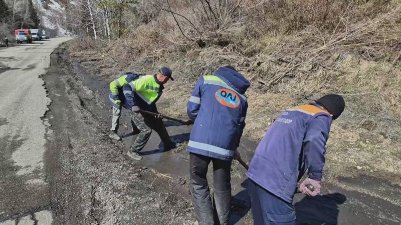 Участок трассы Усть-Каменогорск – Алтай размыт: движение ограничено п