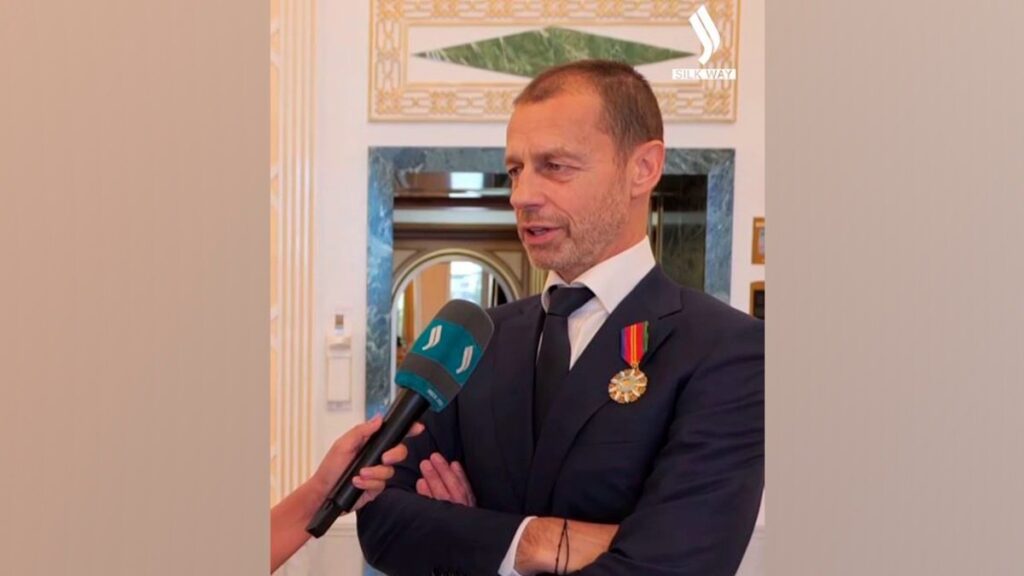 У вас есть молодые и очень талантливые игроки — Президент УЕФА Александр Чеферин