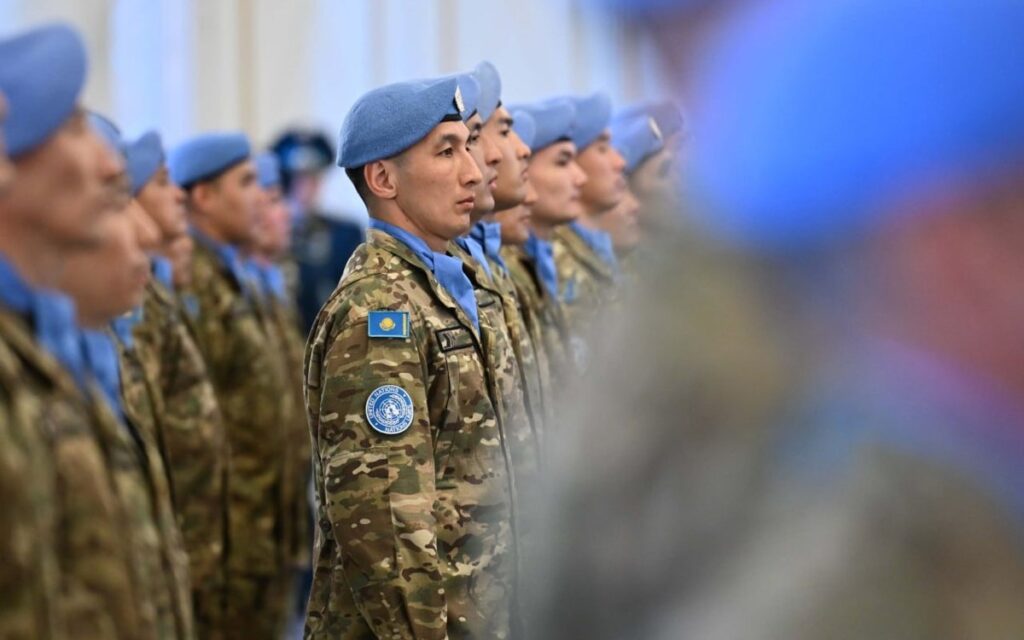 158 казахстанских миротворцев служат в Африке и на Ближнем Востоке