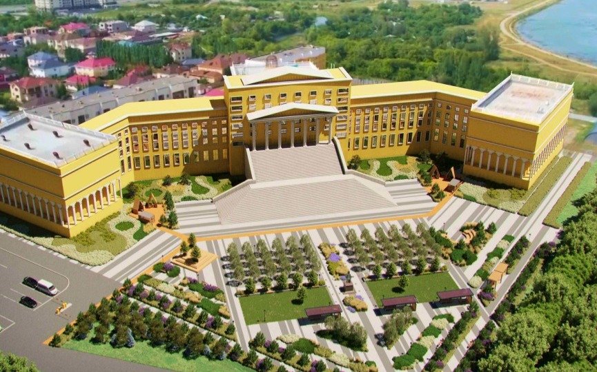 «Таза Қазақстан»: в MNU начали строительство нового сквера