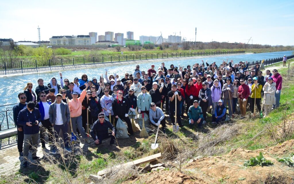 ТРК Президента принял участие в экологической акции «Таза Қазақстан»