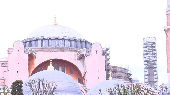 Купол легендарной мечети Айя-София впервые за 600 лет ждет реставрация