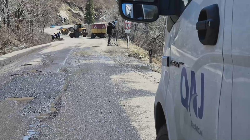 Участок трассы Усть-Каменогорск – Алтай размыт: движение ограничено п