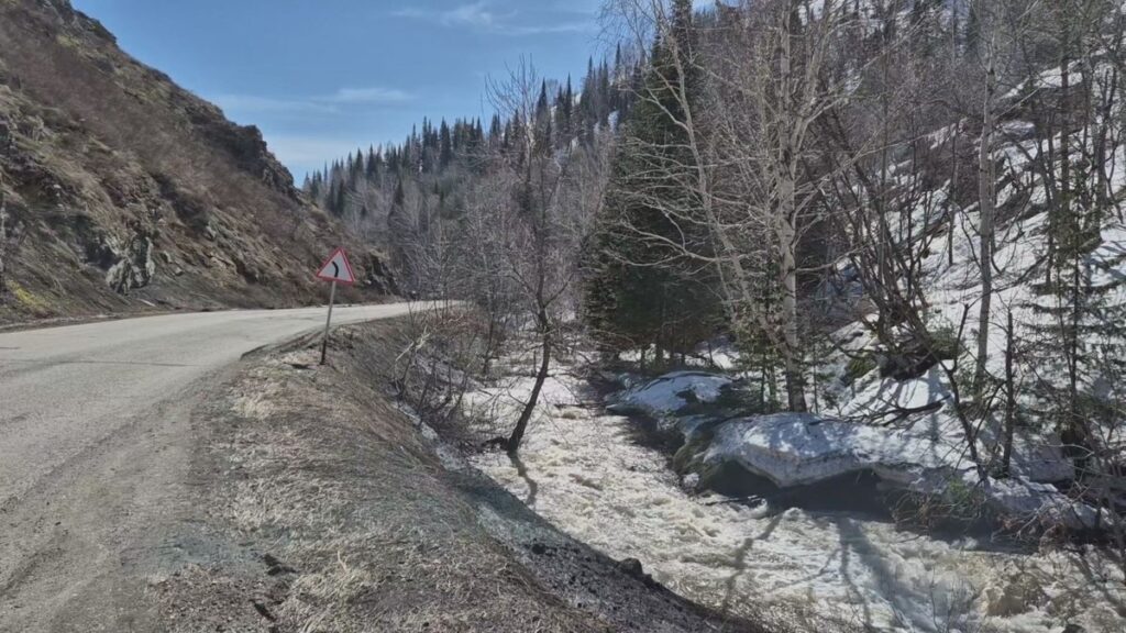Участок трассы Усть-Каменогорск – Алтай размыт: движение ограничено