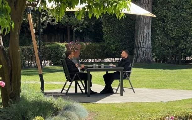 Зеленский встретился с главой Еврокомиссии, лидерами Франции, Великобритании, Италии