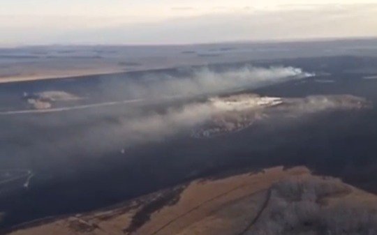 Природный пожар потушили в Костанайской области