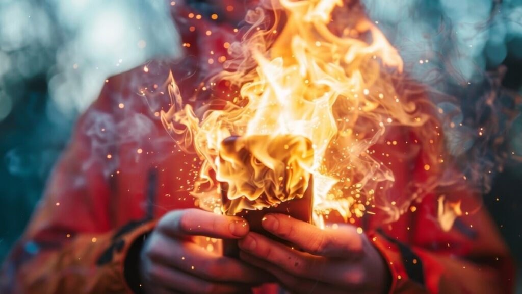 Мужчина устроил самоподжог в одном из дворов Костаная