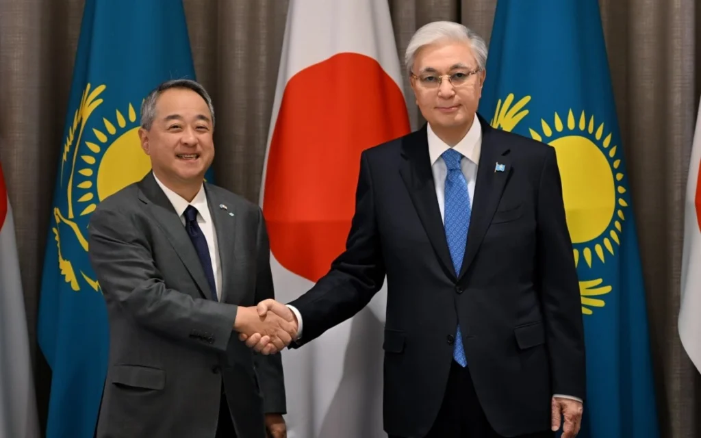 Мемлекет басшысы Sumitomo компаниясының президентін қабылдады