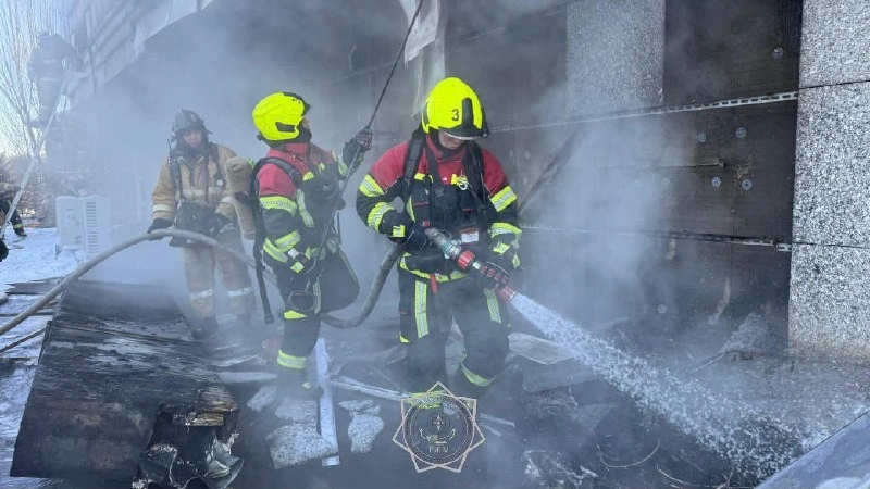 Астанадағы мейрамханалардың бірі өртке оранды