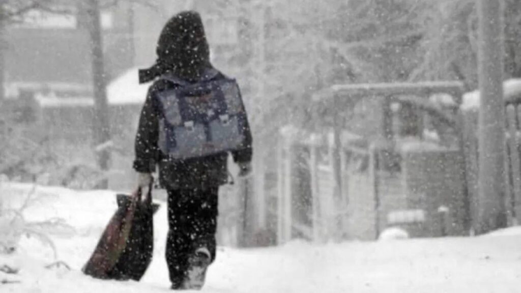 Аязға байланысты Астанада 0-9 сынып оқушылары қашықтан оқиды