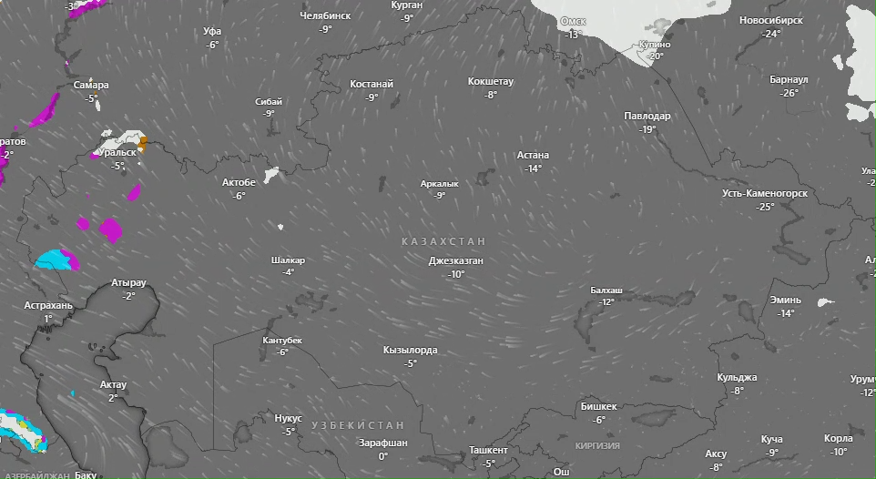 Погодные условия на республиканских автодорогах