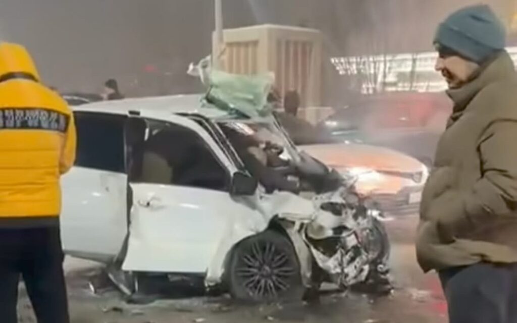 ДТП на мосту Астаны: погибли двое