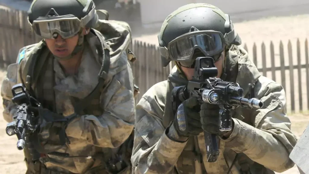 Ұлттық ұланның әскери қызметкері атыс қаруынан жарақат алды